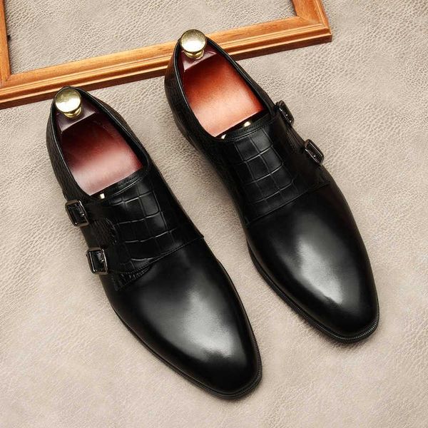 dress shoes european gentleman monk strap formal genuine leather square head men loafers black male party wedding shoe
dress shoes european gentleman monk strap formal genuine leather square head men loafers black male party wedding shoe