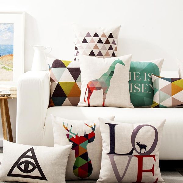 nordic geometric triangles art cushion cover deer stag moose bird flamingo pillow covers sofa linen beige case cushion/decorative
nordic geometric triangles art cushion cover deer stag moose bird flamingo pillow covers sofa linen beige case cushion/decorative