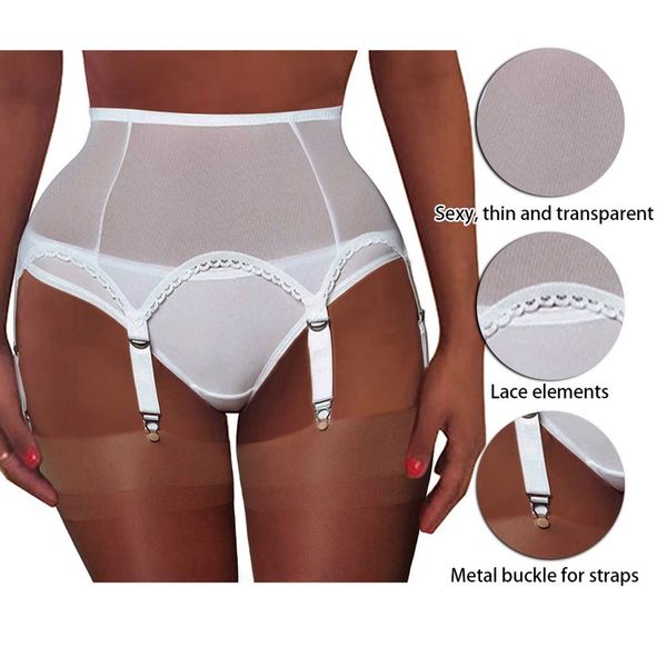 costumes temptation women mesh garter belt high waist elastic suspender belt erotic lingerie garter pantyhose stockings, Black
costumes temptation women mesh garter belt high waist elastic suspender belt erotic lingerie garter pantyhose stockings, Black