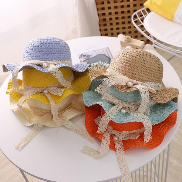 summer baby girl outing sunshade straw hats children princess po cute seaside beach sun caps wide brim, Blue;gray
summer baby girl outing sunshade straw hats children princess po cute seaside beach sun caps wide brim, Blue;gray