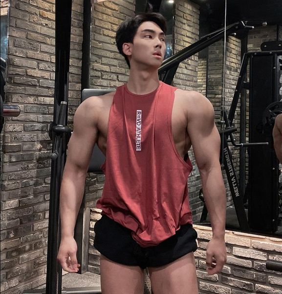 men' tank 2021 style men fitness room gym workout quick-drying sleeveless shirt outdoors running vest male summer sports, White;black
men' tank 2021 style men fitness room gym workout quick-drying sleeveless shirt outdoors running vest male summer sports, White;black