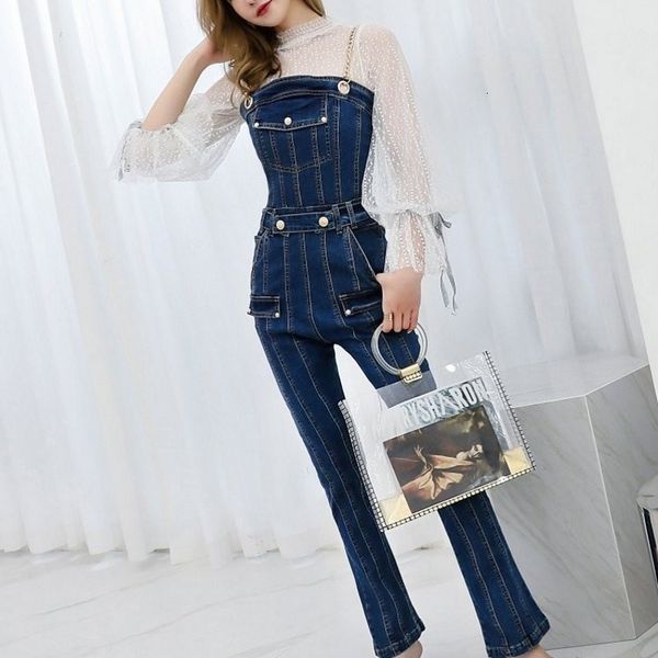 women's jumpsuits & rompers high sleeveless street spaghettei girdle of women overalls denies fine adjustment pockets full length exten, Black;white
women's jumpsuits & rompers high sleeveless street spaghettei girdle of women overalls denies fine adjustment pockets full length exten, Black;white