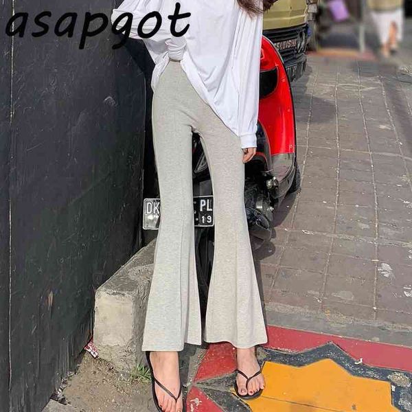 pants & capris slim high waist cotton grey flare women casual black wild mujer pantalones streetwear drop 210429, Black;white
pants & capris slim high waist cotton grey flare women casual black wild mujer pantalones streetwear drop 210429, Black;white