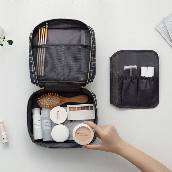 bathroom storage & organization square double cosmetic bag travel wash portable outdoor waterproof box for business trip
bathroom storage & organization square double cosmetic bag travel wash portable outdoor waterproof box for business trip