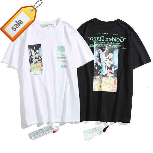 print 2021 fashion summer off short sleeve men's and women's casual loose t-shirt, White;black
print 2021 fashion summer off short sleeve men's and women's casual loose t-shirt, White;black