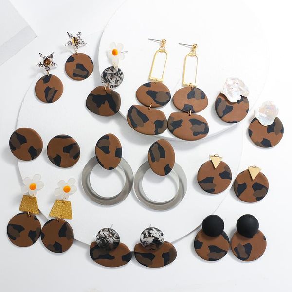 dangle & chandelier aensoa 2021 leopard geometric layered metal polymer clay drop earrings for women trendy earring pendant party jewelry gi, Silver
dangle & chandelier aensoa 2021 leopard geometric layered metal polymer clay drop earrings for women trendy earring pendant party jewelry gi, Silver