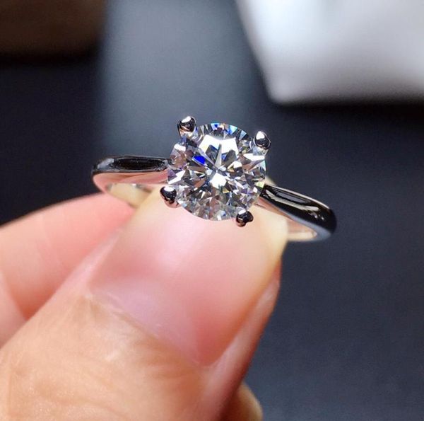 sterling silver moissanite rings 1ct classic style lab diamond jewelry wedding party anniversary ring for women cluster, Golden;silver
sterling silver moissanite rings 1ct classic style lab diamond jewelry wedding party anniversary ring for women cluster, Golden;silver