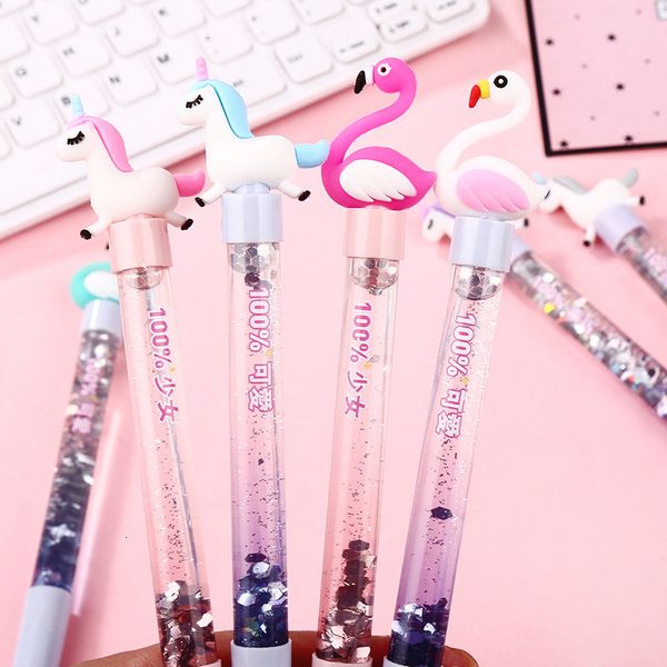 pen creative cute cartoon neutral swan unicorn pig oil quicksand sequin girl student signature
pen creative cute cartoon neutral swan unicorn pig oil quicksand sequin girl student signature