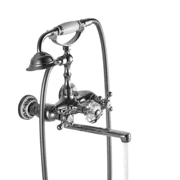bathroom sink faucets silver wall-mounted with hand sprayer bathtub faucet and cold water mixed crystal blue white porcelain shower set
bathroom sink faucets silver wall-mounted with hand sprayer bathtub faucet and cold water mixed crystal blue white porcelain shower set