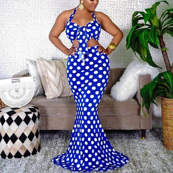 work dresses blue dot skirt sets crop & bodycon mermaid skirts floor length backless evening night party club wear outfits, White;black 
work dresses blue dot skirt sets crop & bodycon mermaid skirts floor length backless evening night party club wear outfits, White;black