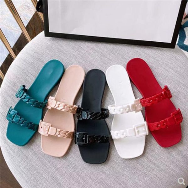 home 2021 summer slippers ladies pvc jelly fashion brand women's shoes candy color beach, Black
home 2021 summer slippers ladies pvc jelly fashion brand women's shoes candy color beach, Black