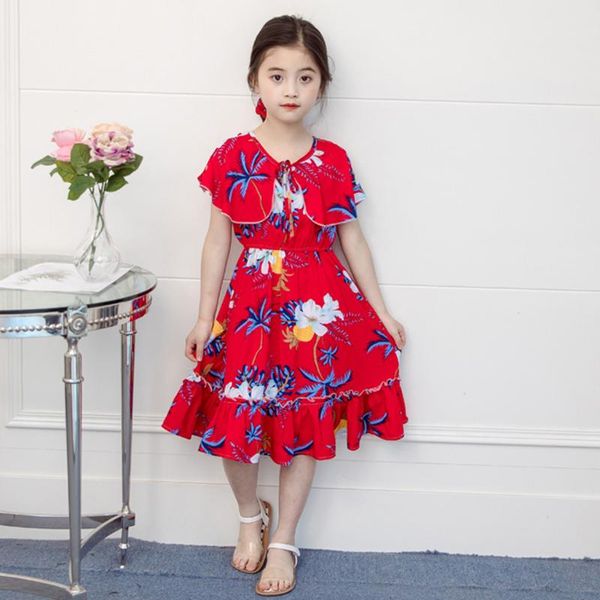 girl's dresses summer girls dress kids clothes fashion ruffle floral leopard print beach for girl chilren's clothing robe fille, Red;yellow
girl's dresses summer girls dress kids clothes fashion ruffle floral leopard print beach for girl chilren's clothing robe fille, Red;yellow