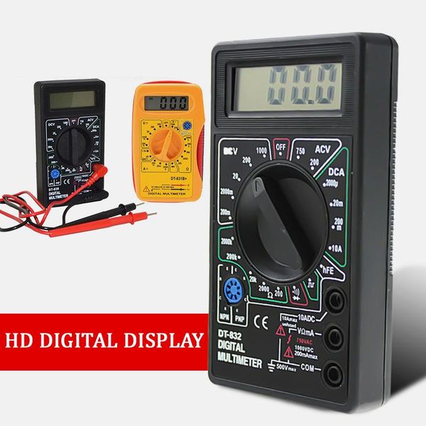 multimeters ac dc digital multimeter tester lcd display handheld volt meter dt838 /831b+ multifunctional portable voltmeter
multimeters ac dc digital multimeter tester lcd display handheld volt meter dt838 /831b+ multifunctional portable voltmeter