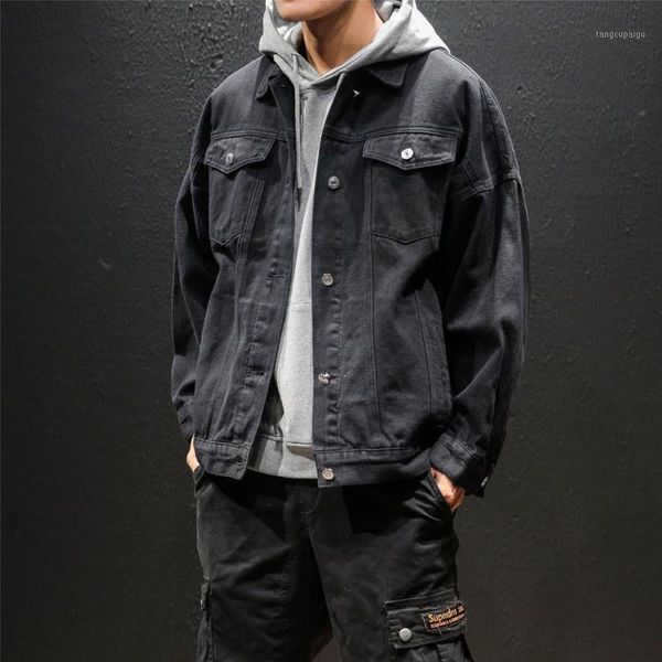 men's jackets 2021 denim streetwear bomber slim fit jacket youth cowboy coats black/red/white/green windbreaker s-2xl, Black;brown
men's jackets 2021 denim streetwear bomber slim fit jacket youth cowboy coats black/red/white/green windbreaker s-2xl, Black;brown