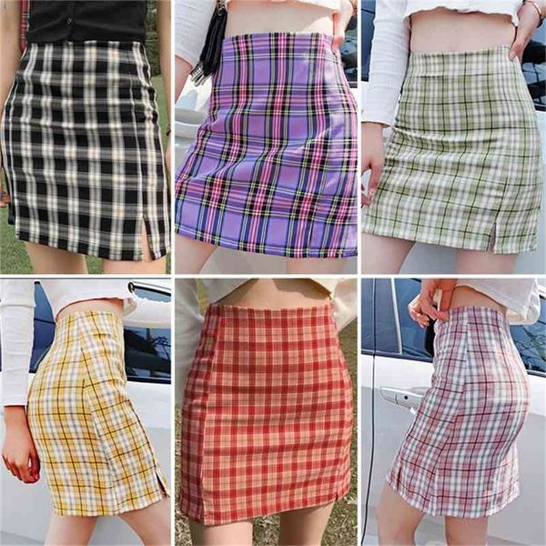 vintage plaid side split bodycon mini skirt women bottoms streetwear casual a line basic ladies sheath skirts jupe femme 210325, Black
vintage plaid side split bodycon mini skirt women bottoms streetwear casual a line basic ladies sheath skirts jupe femme 210325, Black