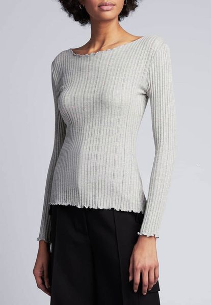 spring autumn classic all-match long-sleeved t-shirt with wooden ears and a knit sweater solid color casual 3b5f, White
spring autumn classic all-match long-sleeved t-shirt with wooden ears and a knit sweater solid color casual 3b5f, White