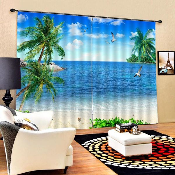 curtain & drapes blue sea scenery curtains 3d blackout for living room bedding cotinas para sala
curtain & drapes blue sea scenery curtains 3d blackout for living room bedding cotinas para sala