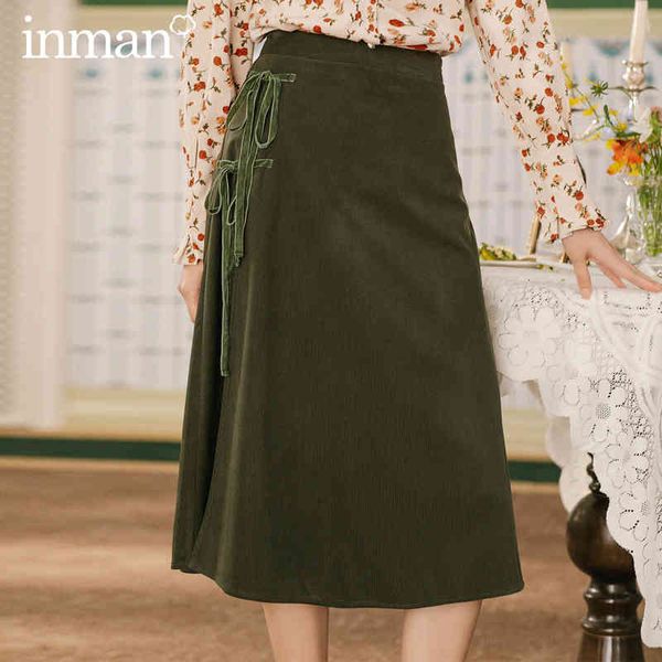skirt winter retro art high waist corduroy a line bow temperamental women's skirt ji48, Black
skirt winter retro art high waist corduroy a line bow temperamental women's skirt ji48, Black