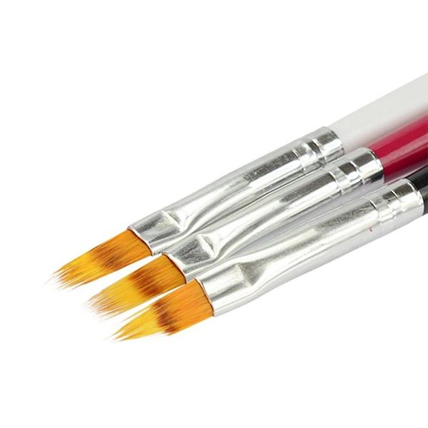 nail brushes 1pc for manicure serrated gradient blending pen uv gel brush equipment soft nylon professional nails, Yellow
nail brushes 1pc for manicure serrated gradient blending pen uv gel brush equipment soft nylon professional nails, Yellow