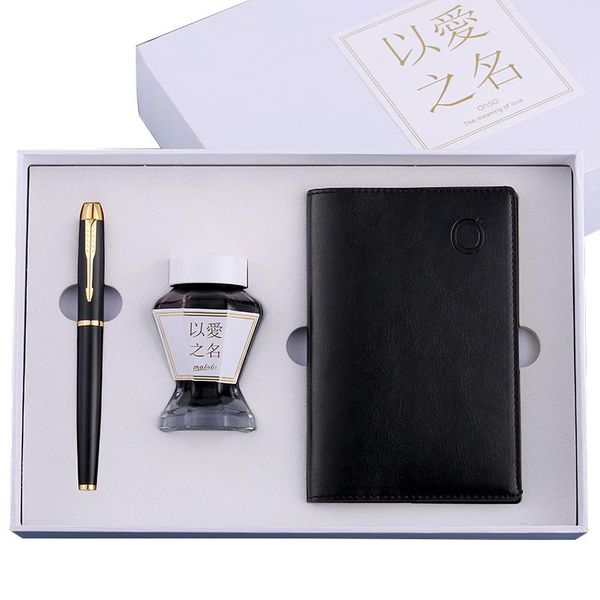 fountain pens high-end oaso christmas gift pen with bottle ink and notebook 0.5mm iraurita nib luxury business men set
fountain pens high-end oaso christmas gift pen with bottle ink and notebook 0.5mm iraurita nib luxury business men set