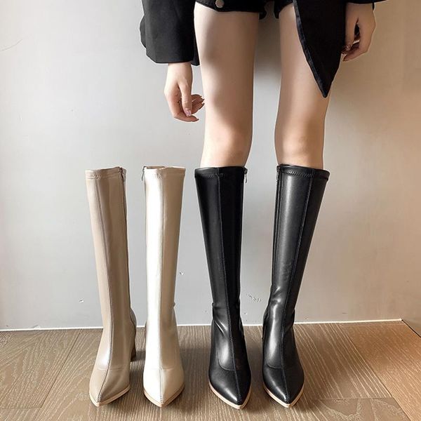 boots brand women's shoes autumn zipper boots-women thigh high heels fashion 2021 over-the-knee rubber pointy, Black
boots brand women's shoes autumn zipper boots-women thigh high heels fashion 2021 over-the-knee rubber pointy, Black