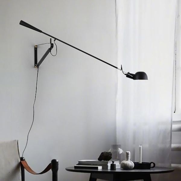 wall lamp post-modern industrial sconce for living room bedroom study nordic loft decor light fixtures with cable plug
wall lamp post-modern industrial sconce for living room bedroom study nordic loft decor light fixtures with cable plug