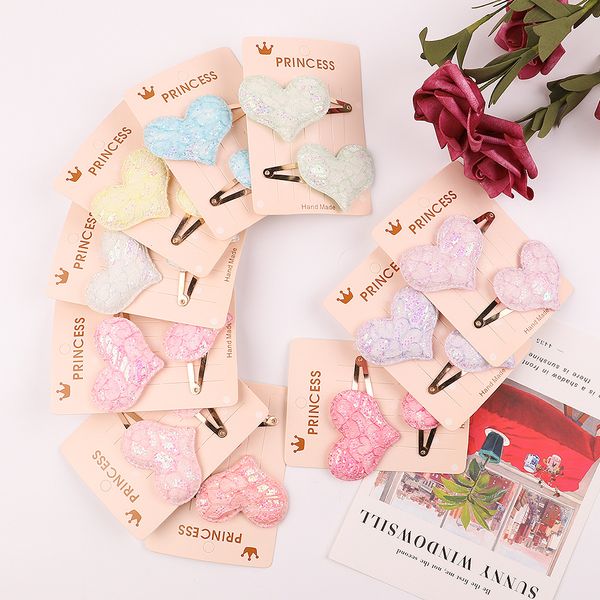 glitter love heart hair clips for girls hairpins crown barrette baby tie dye snap clips kid hairgrips hair accessories, Slivery;white
glitter love heart hair clips for girls hairpins crown barrette baby tie dye snap clips kid hairgrips hair accessories, Slivery;white