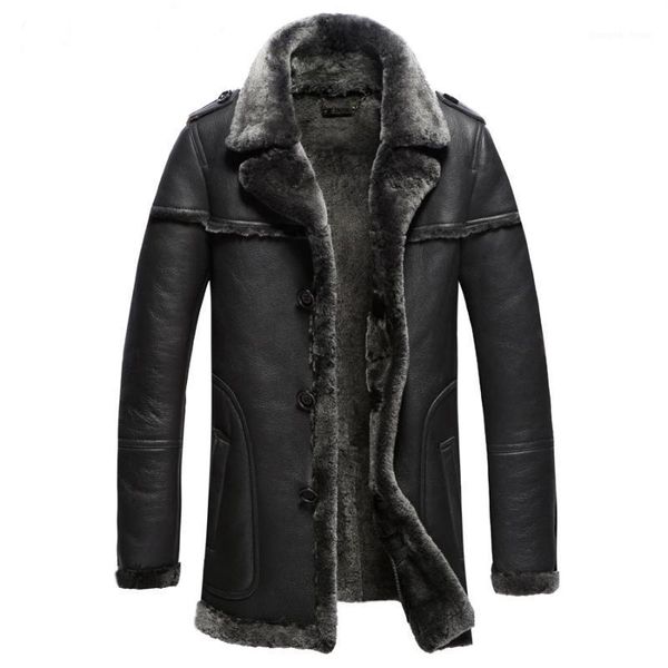 clear 1 stock pc sheepskin fur shearling men formal coats 100% d real natural clothng male winter thick coat men's leather & faux, Black
clear 1 stock pc sheepskin fur shearling men formal coats 100% d real natural clothng male winter thick coat men's leather & faux, Black