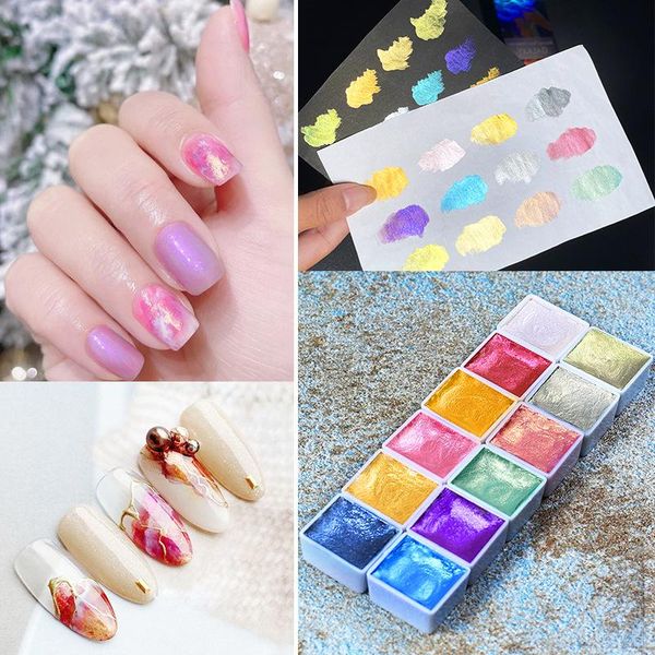 nail gel art solid watercolor pearlescent painted marble metal paint set polish six colors tools painting a variety of uses, Red;pink
nail gel art solid watercolor pearlescent painted marble metal paint set polish six colors tools painting a variety of uses, Red;pink