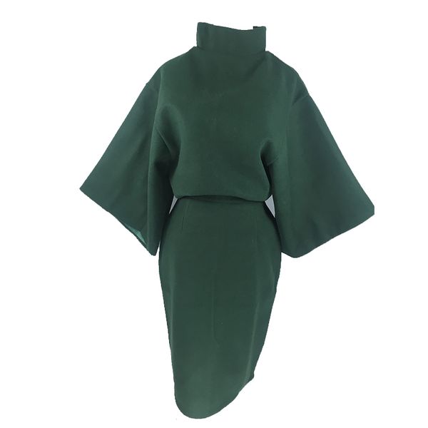 women green solid sweatshirt knee length skirt zipper pencil 2 two pieces set elegant winter turtleneck t0069 210514, White
women green solid sweatshirt knee length skirt zipper pencil 2 two pieces set elegant winter turtleneck t0069 210514, White