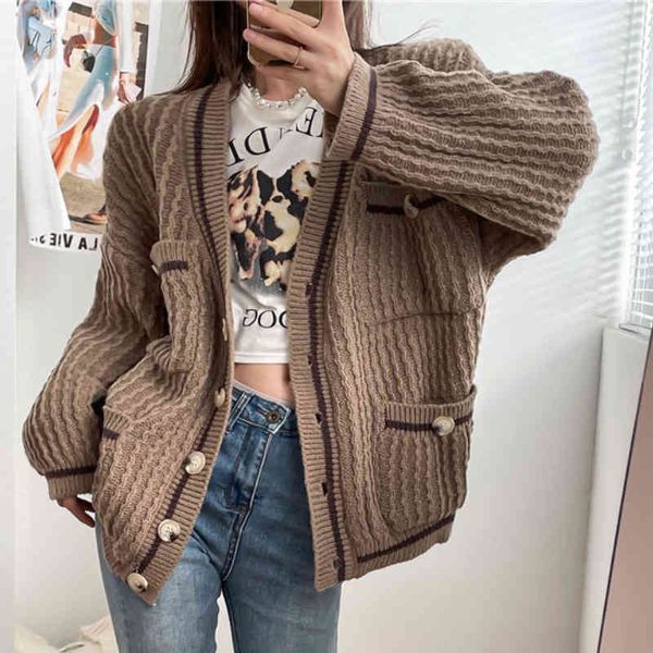 women's sweaters lazy slack female sweater style vintage khaki with cleavage v cardigan jacket z9q9, White;black
women's sweaters lazy slack female sweater style vintage khaki with cleavage v cardigan jacket z9q9, White;black