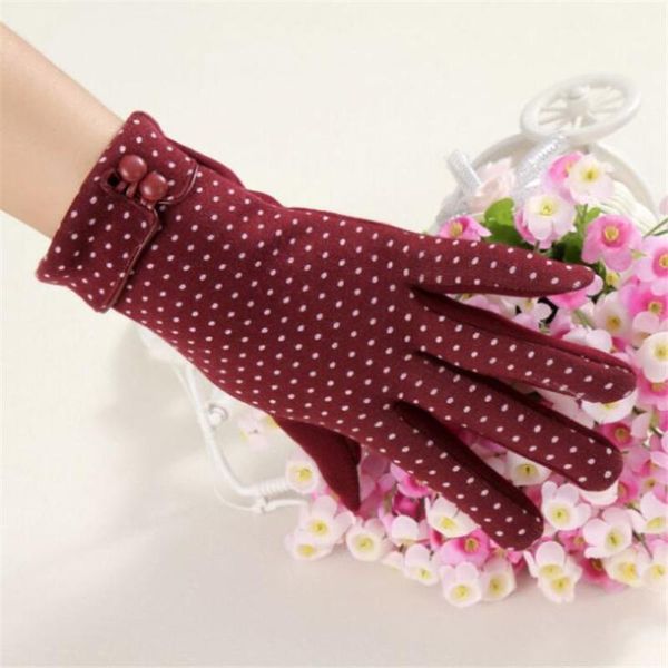 five fingers gloves winter mittens female full finger dot button thicken warm cashmere glove lace bow hand women warmer guantes mujer, Blue;gray
five fingers gloves winter mittens female full finger dot button thicken warm cashmere glove lace bow hand women warmer guantes mujer, Blue;gray