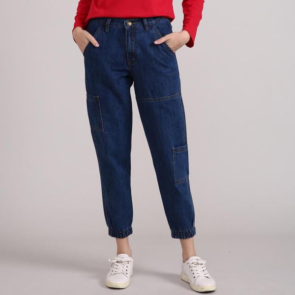 women's jeans vintage high waist denim women loose straight pants plus size female casual boyfriend for clothes q2564, Blue
women's jeans vintage high waist denim women loose straight pants plus size female casual boyfriend for clothes q2564, Blue