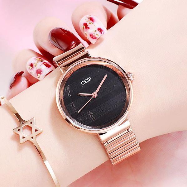 wristwatches women watch creative personality female form leisure quartz fashion and trends in the waterproof luxury gold clock, Slivery;brown
wristwatches women watch creative personality female form leisure quartz fashion and trends in the waterproof luxury gold clock, Slivery;brown