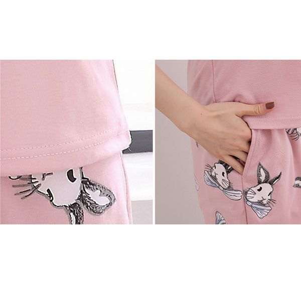 2021pajamas for women set summer autumn 2021 plus size kawaii cotton home clothes women sleepwear cartoon female homewear pijama 3xl, Black;red
2021pajamas for women set summer autumn 2021 plus size kawaii cotton home clothes women sleepwear cartoon female homewear pijama 3xl, Black;red