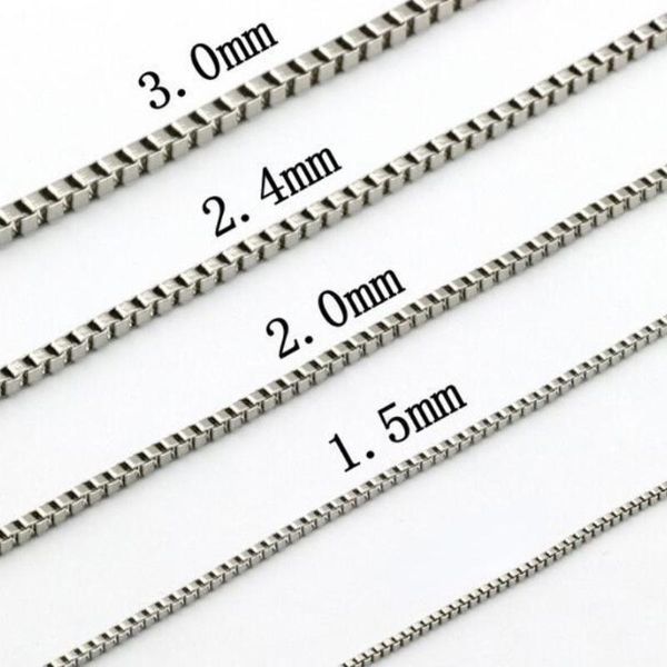 chains basic chain box spot wholesale stainless steel vacuum plated short square aberdeen with necklace c, Silver
chains basic chain box spot wholesale stainless steel vacuum plated short square aberdeen with necklace c, Silver