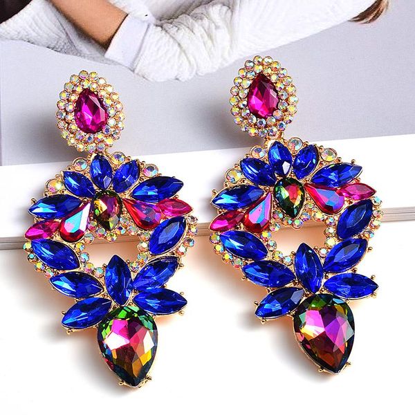 dangle & chandelier luxury big crystal drop earrings wedding shiny rhinestone fashion jewelry for women gift bijoux, Silver
dangle & chandelier luxury big crystal drop earrings wedding shiny rhinestone fashion jewelry for women gift bijoux, Silver