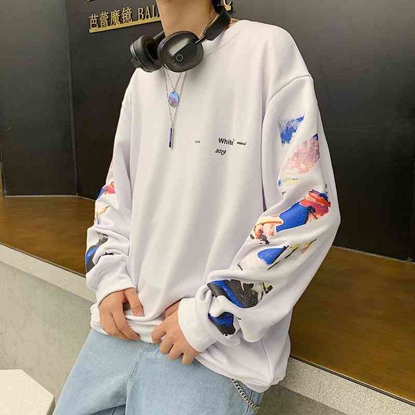 hoodiesfat large size autumn men's korean print loose bottomed fashion round neck sweater men, Black
hoodiesfat large size autumn men's korean print loose bottomed fashion round neck sweater men, Black