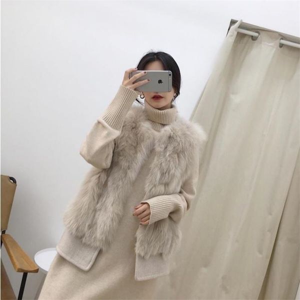 autumn winter women fashion imitation fur vest female slim thick warm loose lady casual sleeveless waistcoat t198 211220, Black
autumn winter women fashion imitation fur vest female slim thick warm loose lady casual sleeveless waistcoat t198 211220, Black