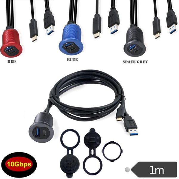audio cables & connectors led light type c3.1 and usb 3.0 male to female aux car mount flush cable waterproof extension for truck boat motor
audio cables & connectors led light type c3.1 and usb 3.0 male to female aux car mount flush cable waterproof extension for truck boat motor