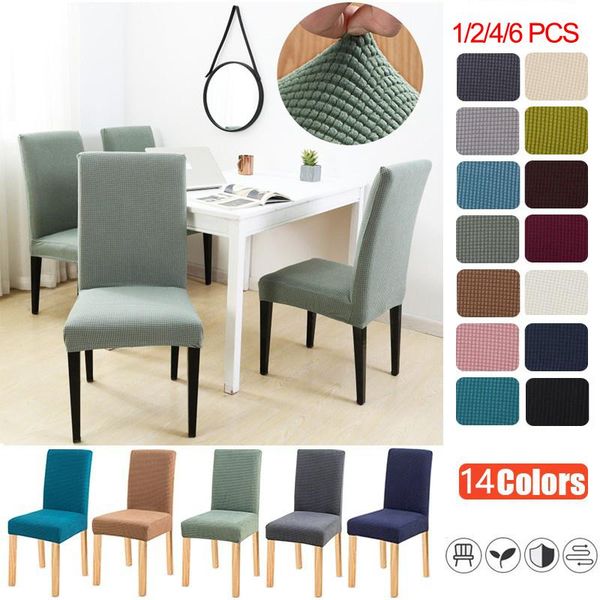 chair covers jacquard plain cover dining elastic spandex stretch office slipcover case anti-dirty 1/2/4/6 pcs
chair covers jacquard plain cover dining elastic spandex stretch office slipcover case anti-dirty 1/2/4/6 pcs