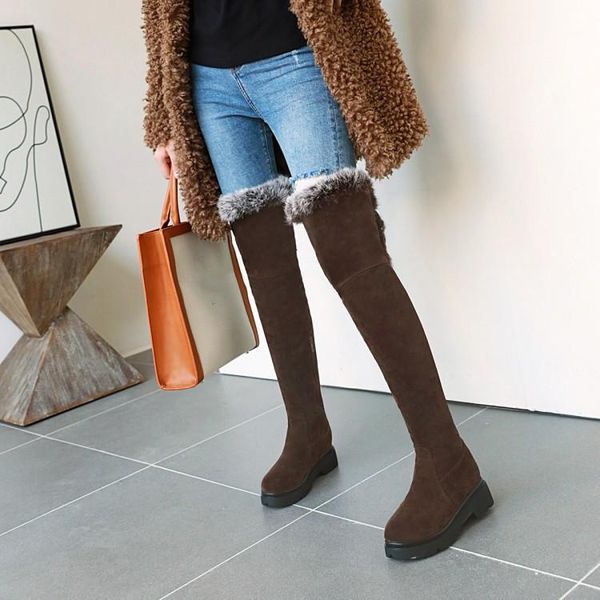 boots pxelena plus size 34-43 women over the knee fur med heels riding thigh high 2021 winter female shoes black1, Black
boots pxelena plus size 34-43 women over the knee fur med heels riding thigh high 2021 winter female shoes black1, Black