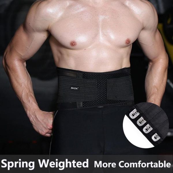 back support belt weight lifting training gym fitness bodybuilding sport workout skdk waist, Black;gray
back support belt weight lifting training gym fitness bodybuilding sport workout skdk waist, Black;gray
