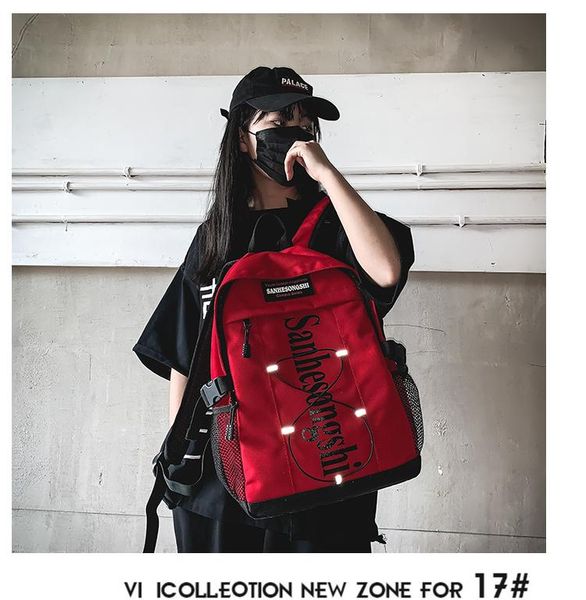 fashion trend korean high school and college students high-capacity ins tide backpack
fashion trend korean high school and college students high-capacity ins tide backpack