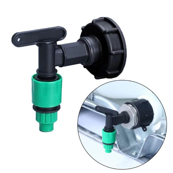 watering equipments 1pcs/set ibc tank adapter s60x6thread valve for water tap cap with nozzle hose connection
watering equipments 1pcs/set ibc tank adapter s60x6thread valve for water tap cap with nozzle hose connection