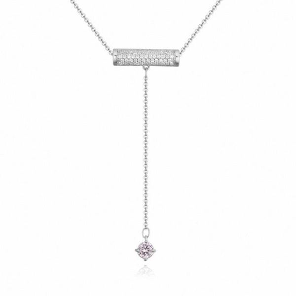 pendant necklaces tongkwok zirconia micro inlays fashion heart tassel 3 color necklace for women valentine's gift 130968, Silver
pendant necklaces tongkwok zirconia micro inlays fashion heart tassel 3 color necklace for women valentine's gift 130968, Silver