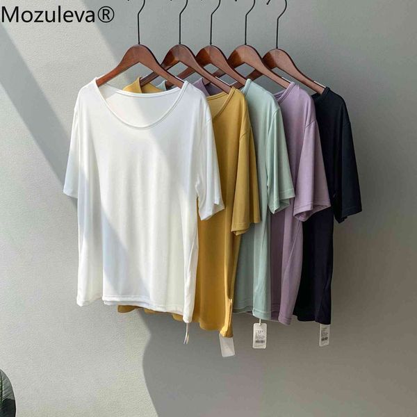 o-neck loose basic solid t-shirts for women short sleeve oversized female spring summer ladies pullovers 210427, White
o-neck loose basic solid t-shirts for women short sleeve oversized female spring summer ladies pullovers 210427, White