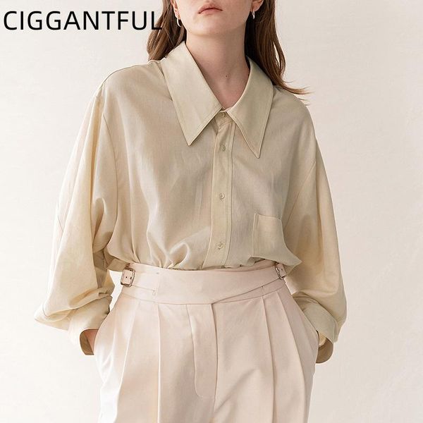women's blouses & shirts fashion pure cotton long sleeve shirt women autumn winter style temperament elegant office blouse loose button, White
women's blouses & shirts fashion pure cotton long sleeve shirt women autumn winter style temperament elegant office blouse loose button, White