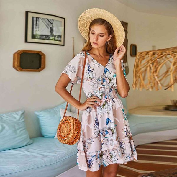 summer printing above knee women dress beach cotton trendy floral mini v neck short sleeve clothing, Black;gray
summer printing above knee women dress beach cotton trendy floral mini v neck short sleeve clothing, Black;gray