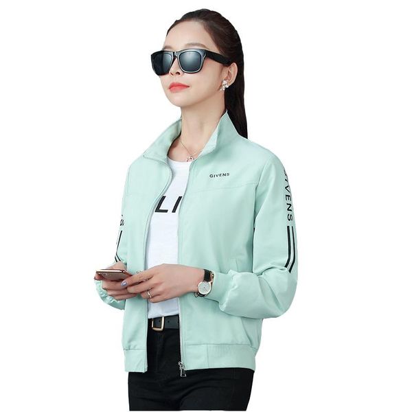 women's jackets 2021 spring autumn plus size jacket loose student all-match zipper shirt ladies stand collar coat short, Black;brown
women's jackets 2021 spring autumn plus size jacket loose student all-match zipper shirt ladies stand collar coat short, Black;brown